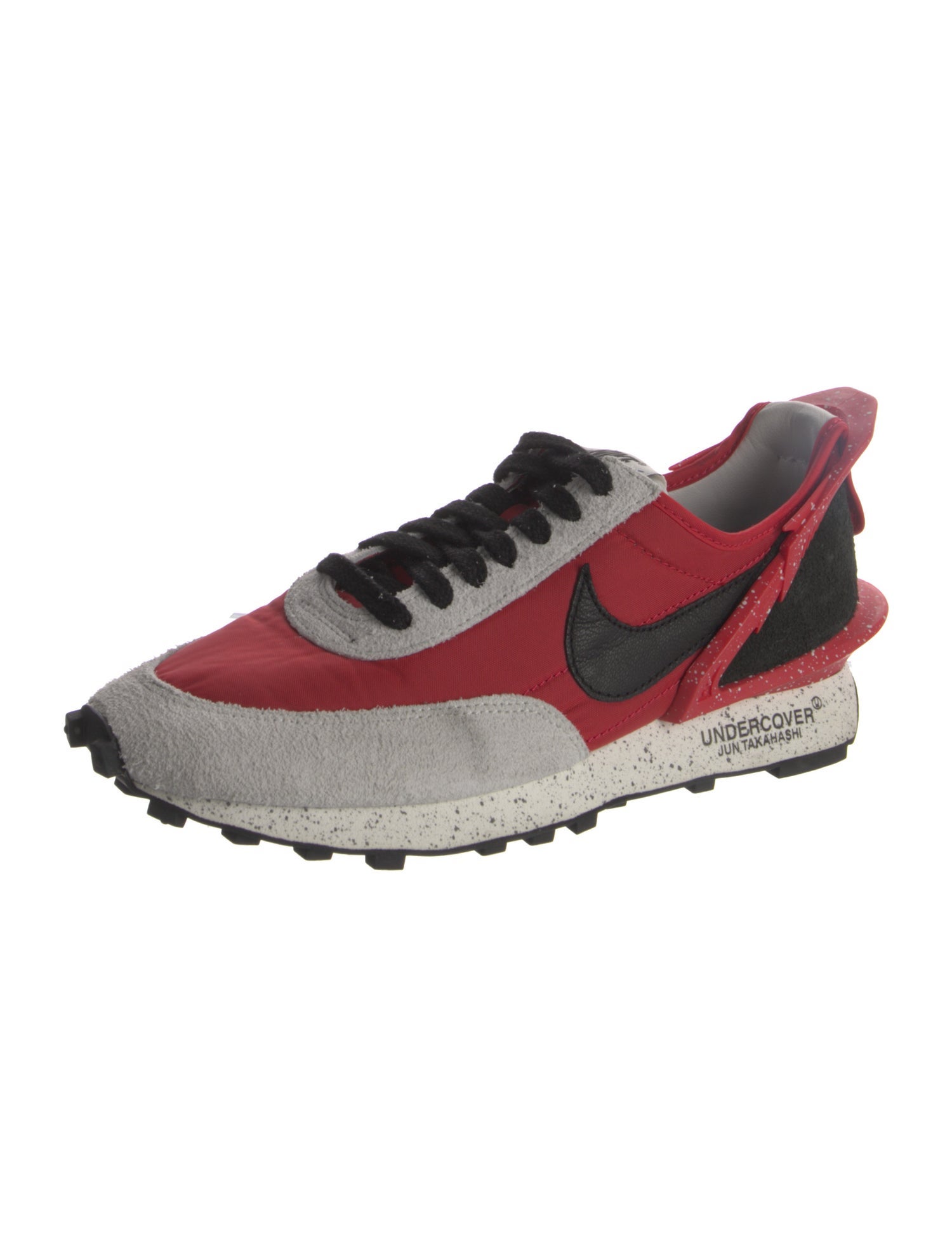 Nike x Undercover Suede Colorblock Pattern Athletic Sneakers