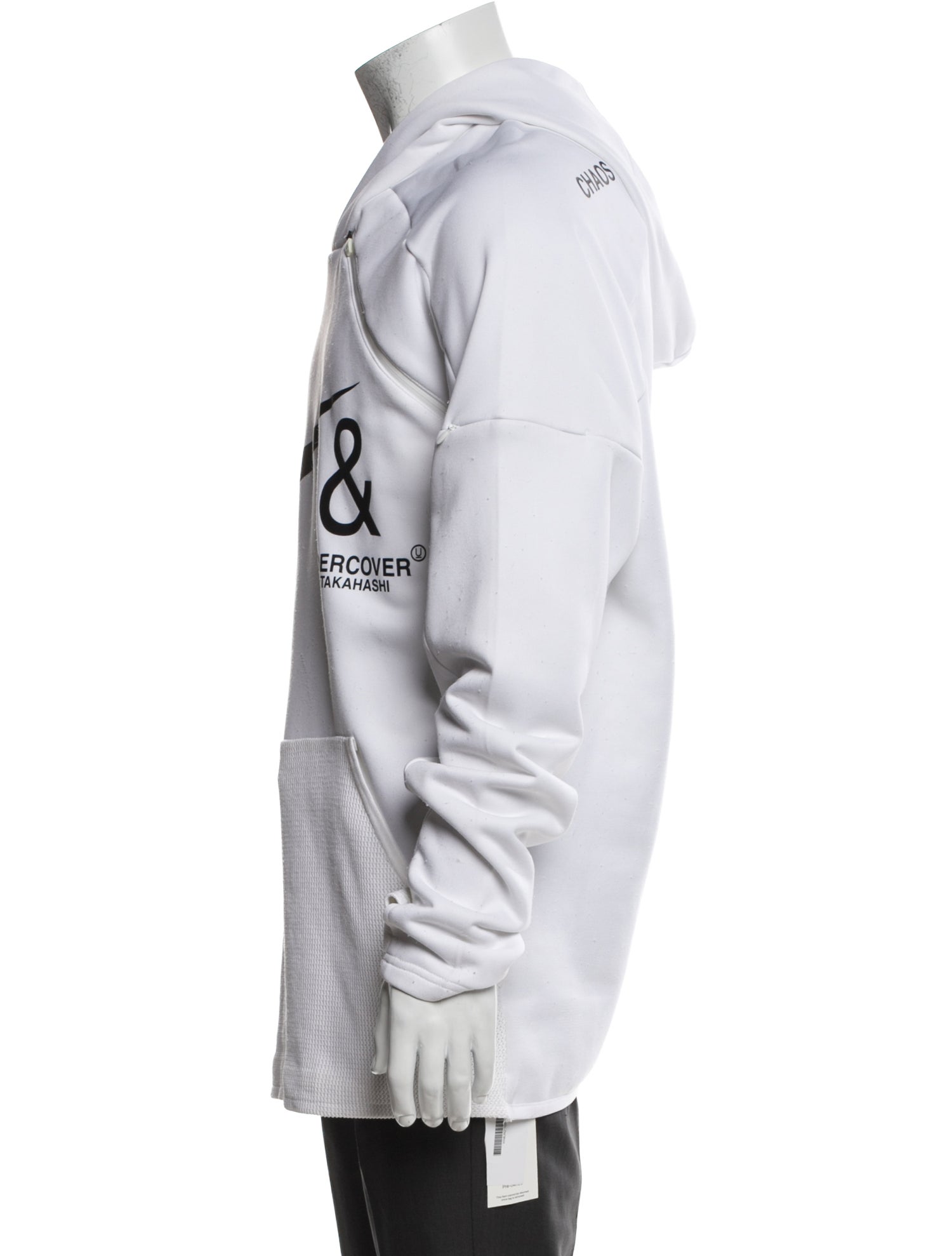 Nike x Undercover Graphic Print V-Neck Hoodie