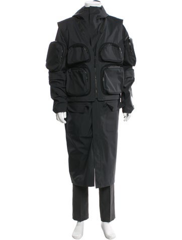 Pre-owned Nike Parka In Multi