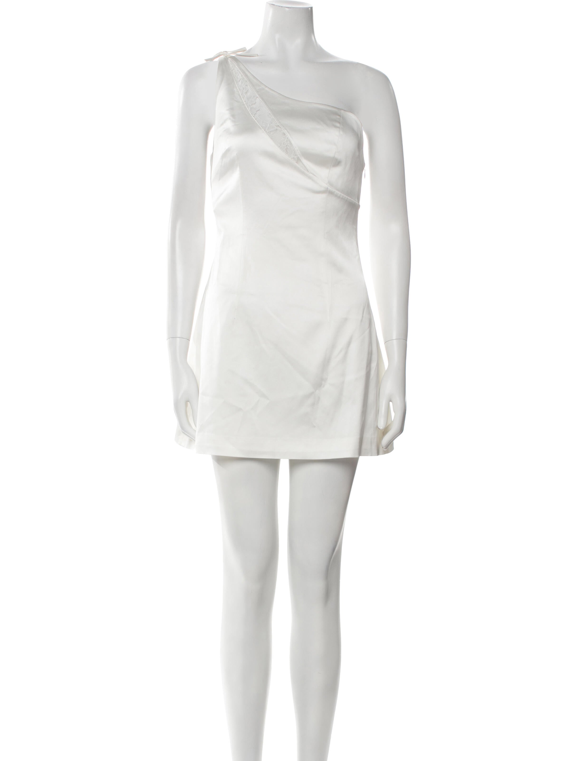 Nana Jacqueline One-Shoulder Mini Dress