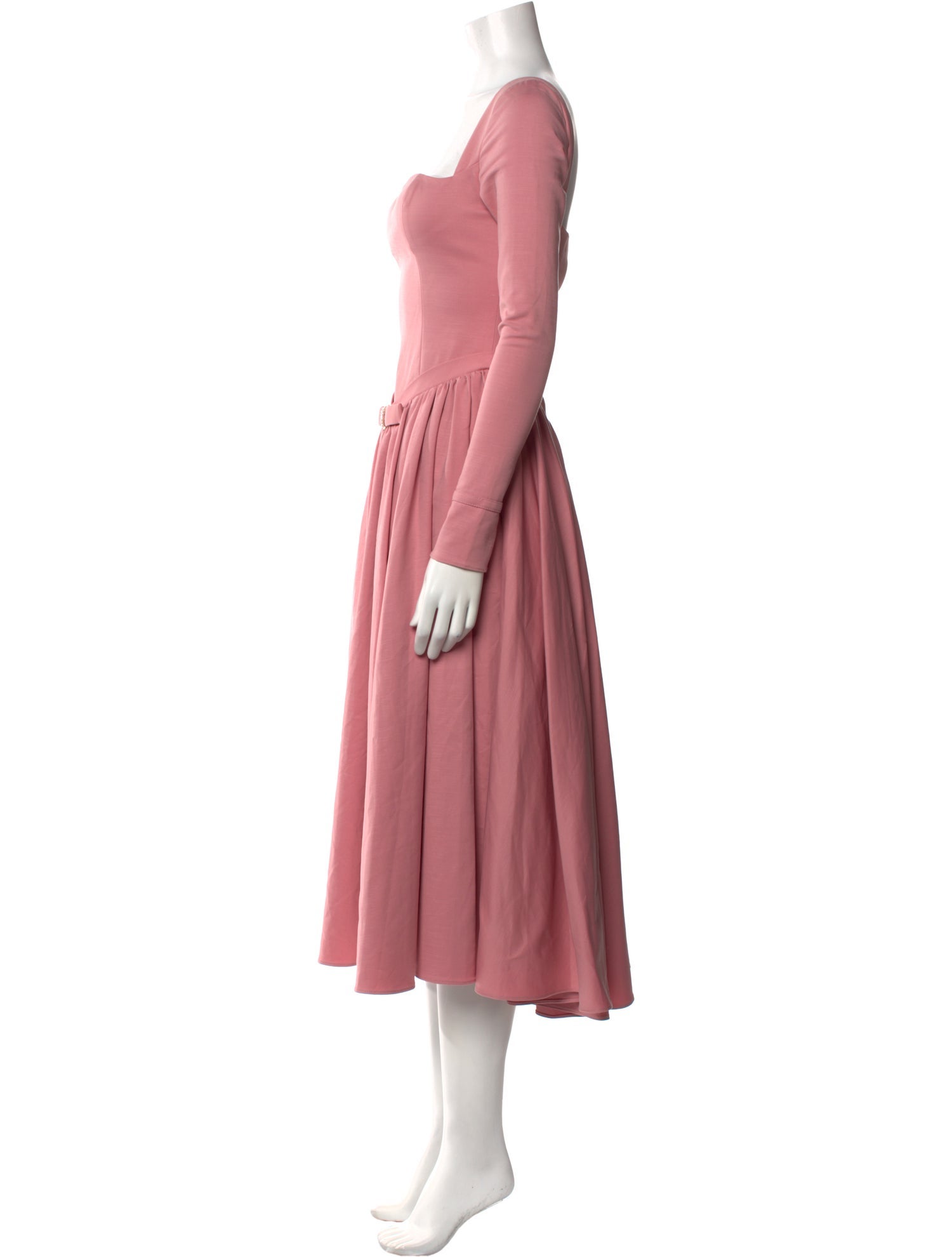 Nana Jacqueline Square Neckline Midi Length Dress w/ Tags