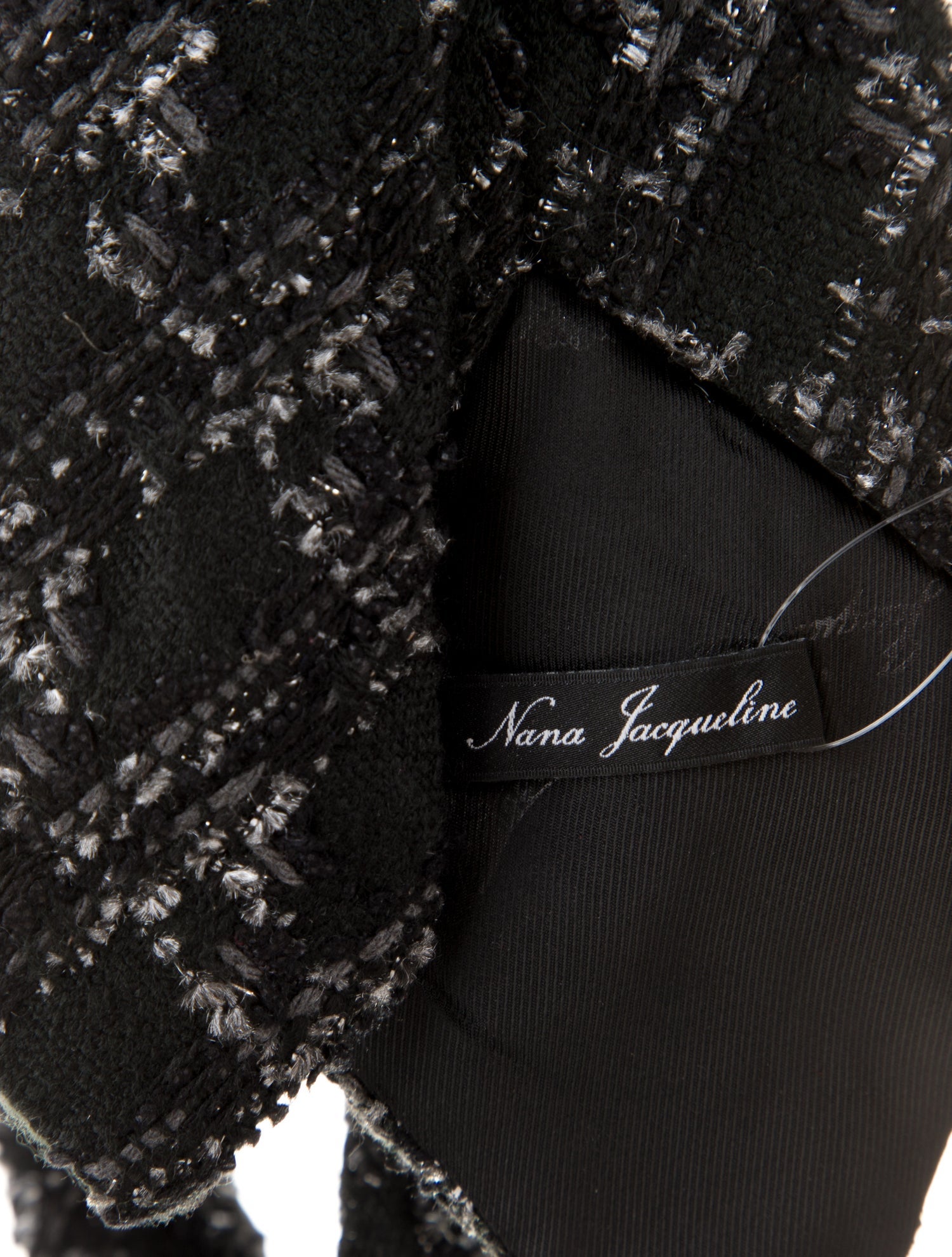 Nana Jacqueline pattern wool tie