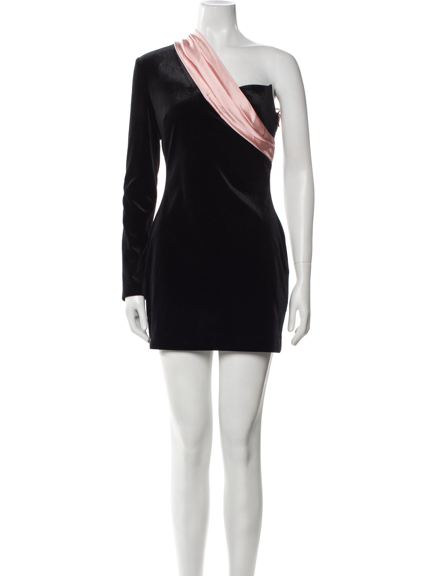 Nana Jacqueline One-Shoulder Mini Dress