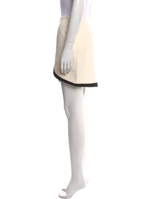 Nana Jacqueline Colorblock Pattern Mini Skirt