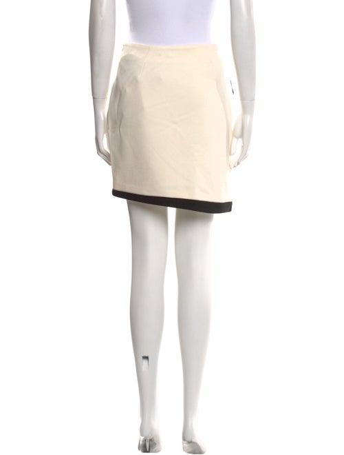 Nana Jacqueline Colorblock Pattern Mini Skirt