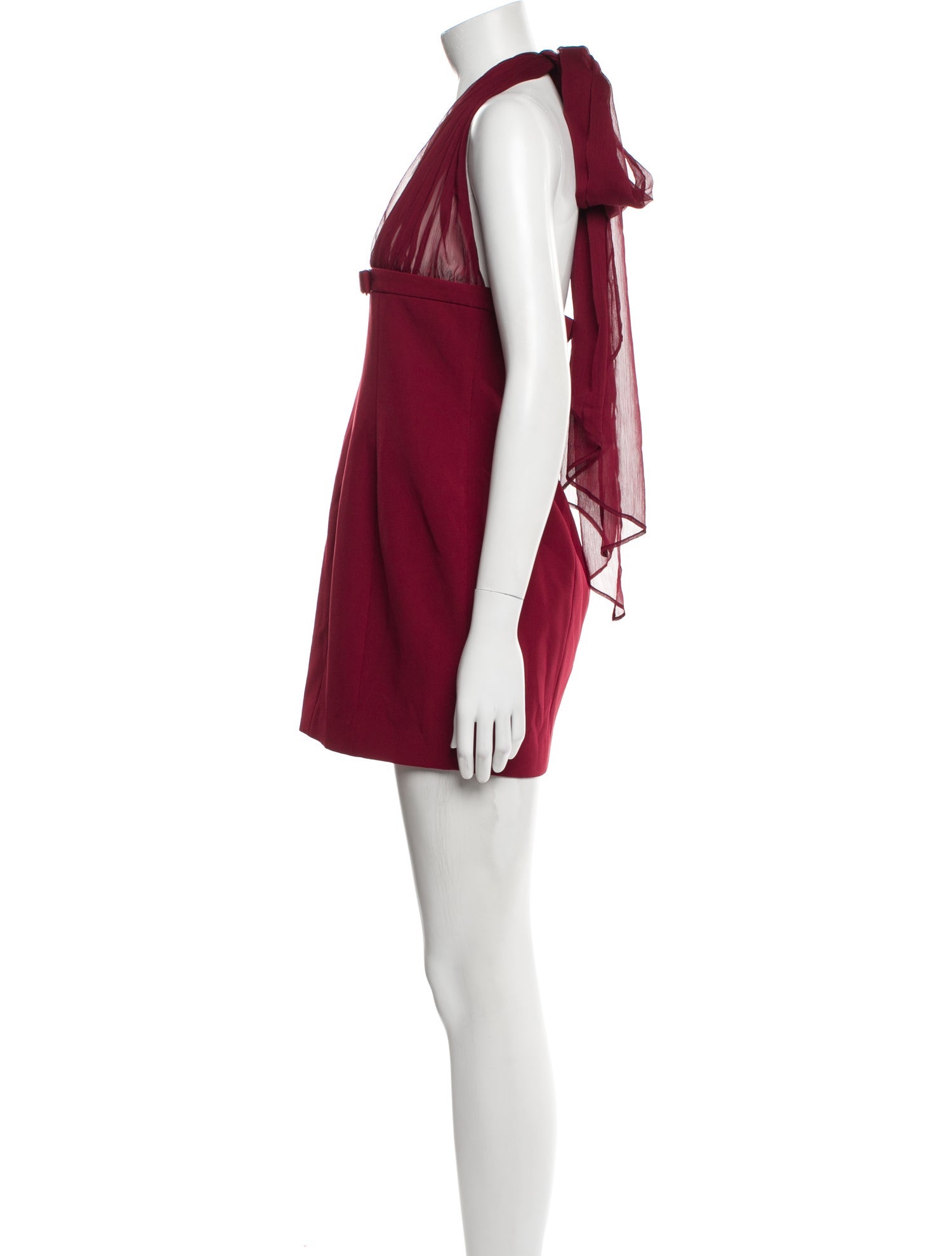 Nana Jacqueline Halterneck Knee-Length Dress