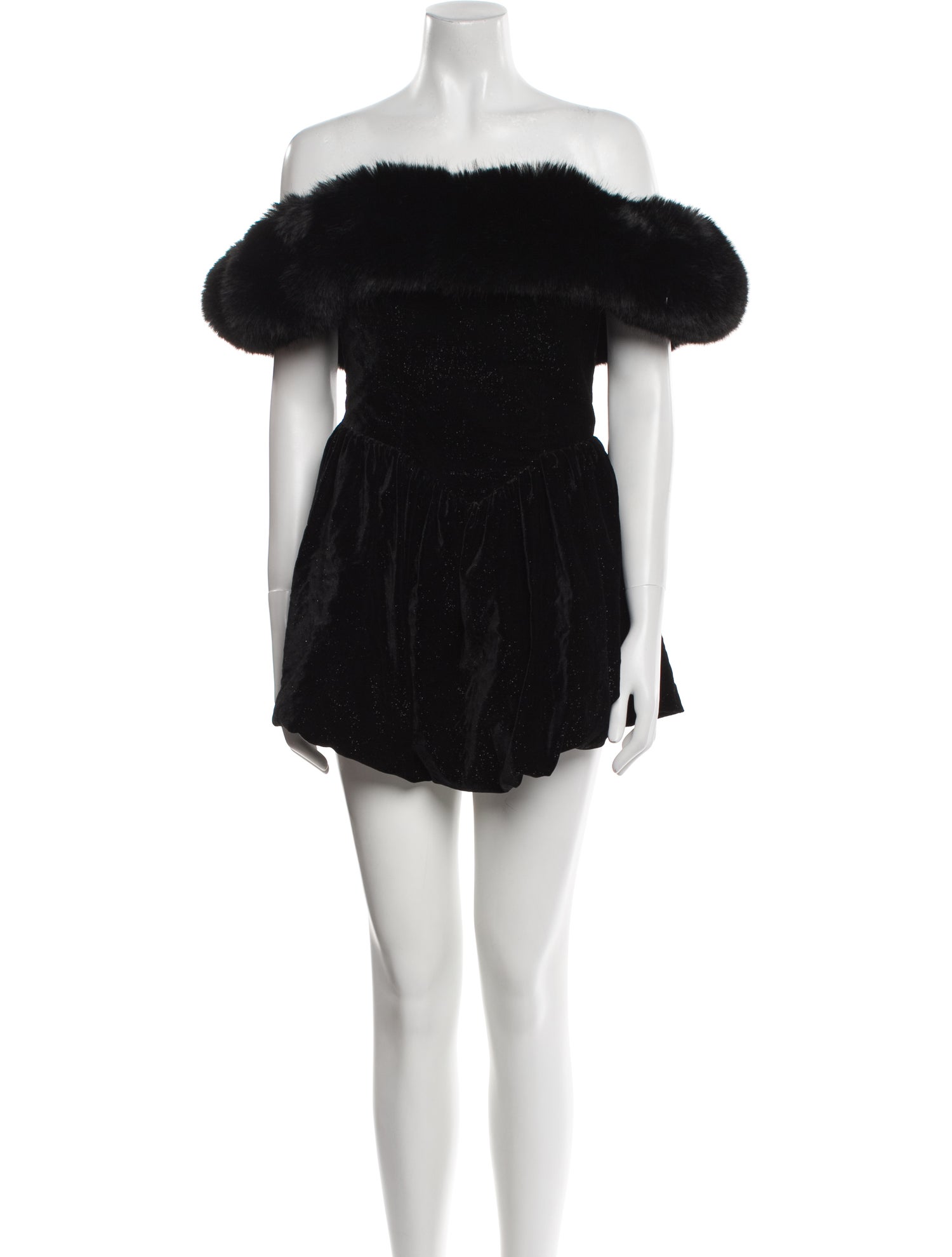 Nana Jacqueline Off-The-Shoulder Mini Dress