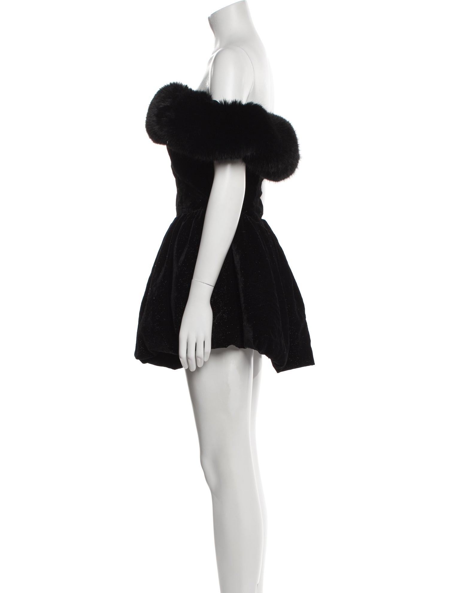 Nana Jacqueline Off-The-Shoulder Mini Dress