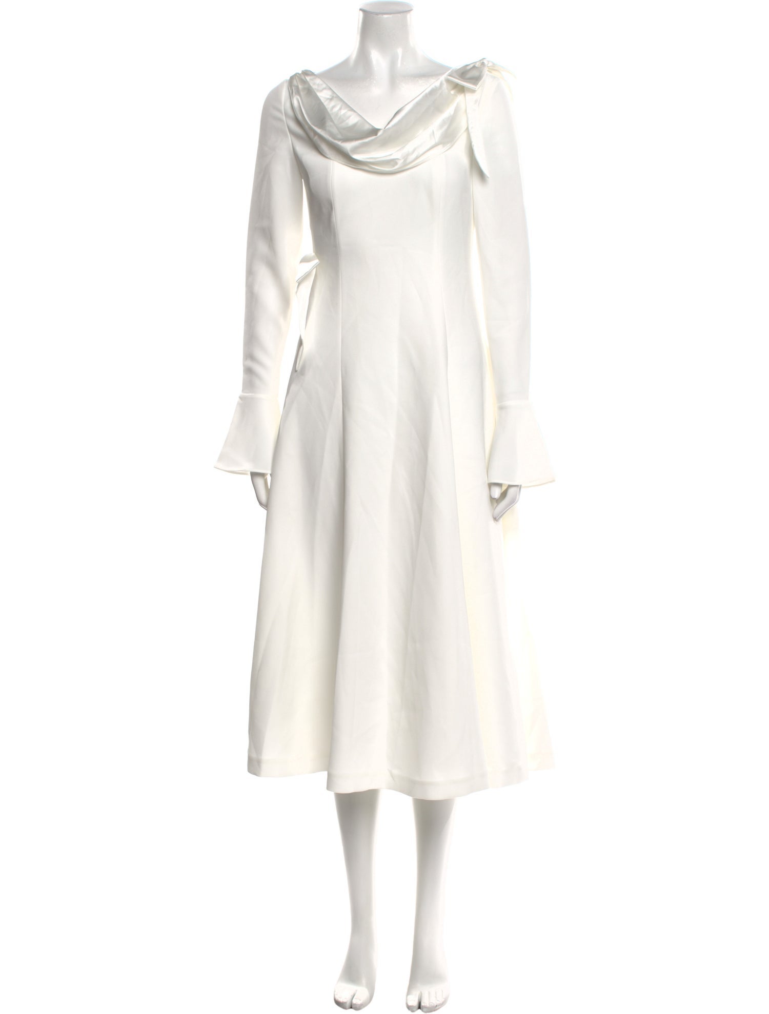 Nana Jacqueline Cowl Neck Midi Length Dress w/ Tags