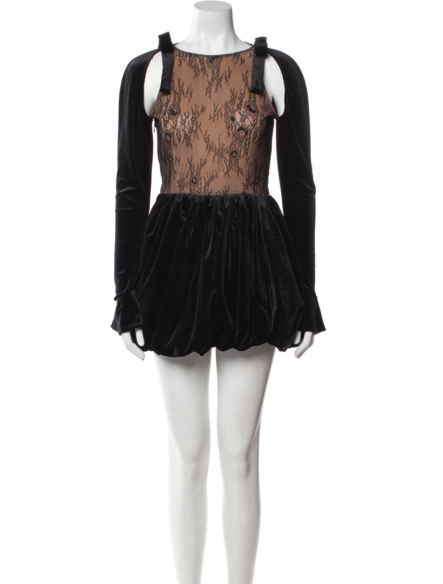 Nana Jacqueline Bateau Neckline Mini Dress w/ Tags