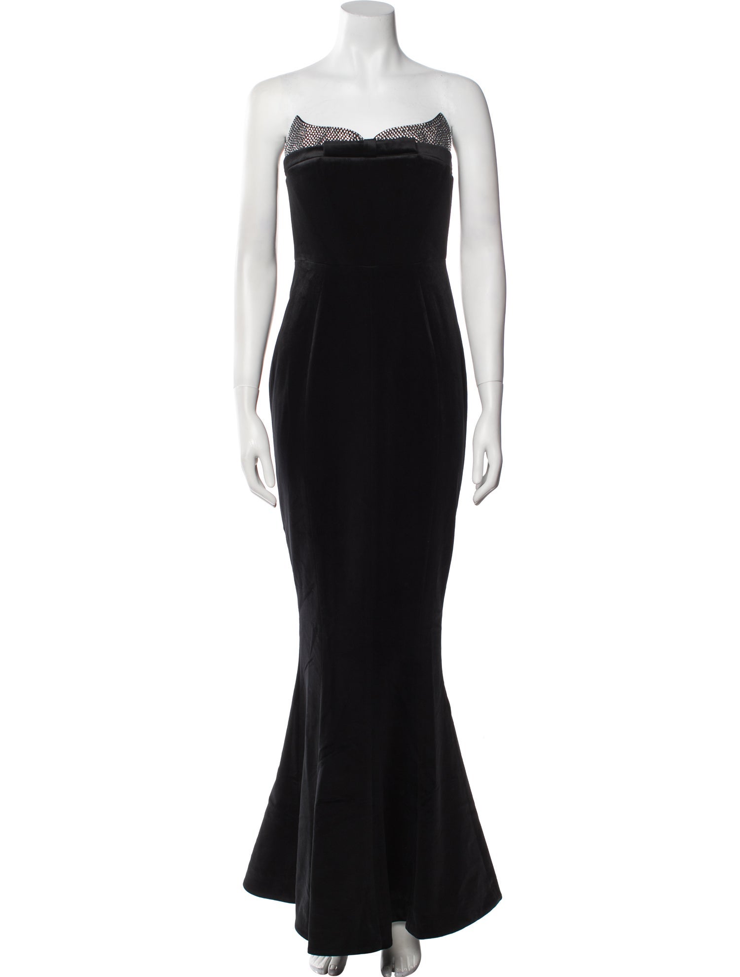 Nana Jacqueline Strapless Long Dress w/ Tags