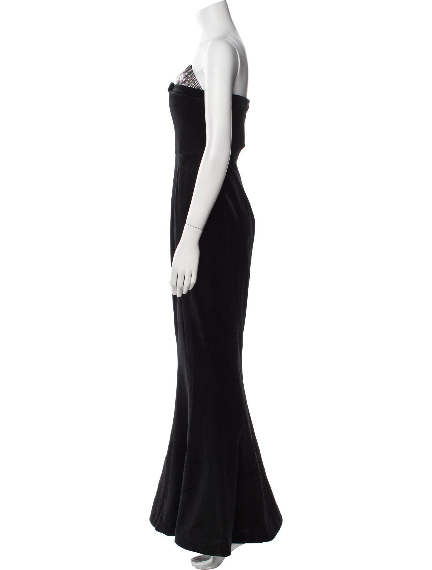 Nana Jacqueline Strapless Long Dress w/ Tags