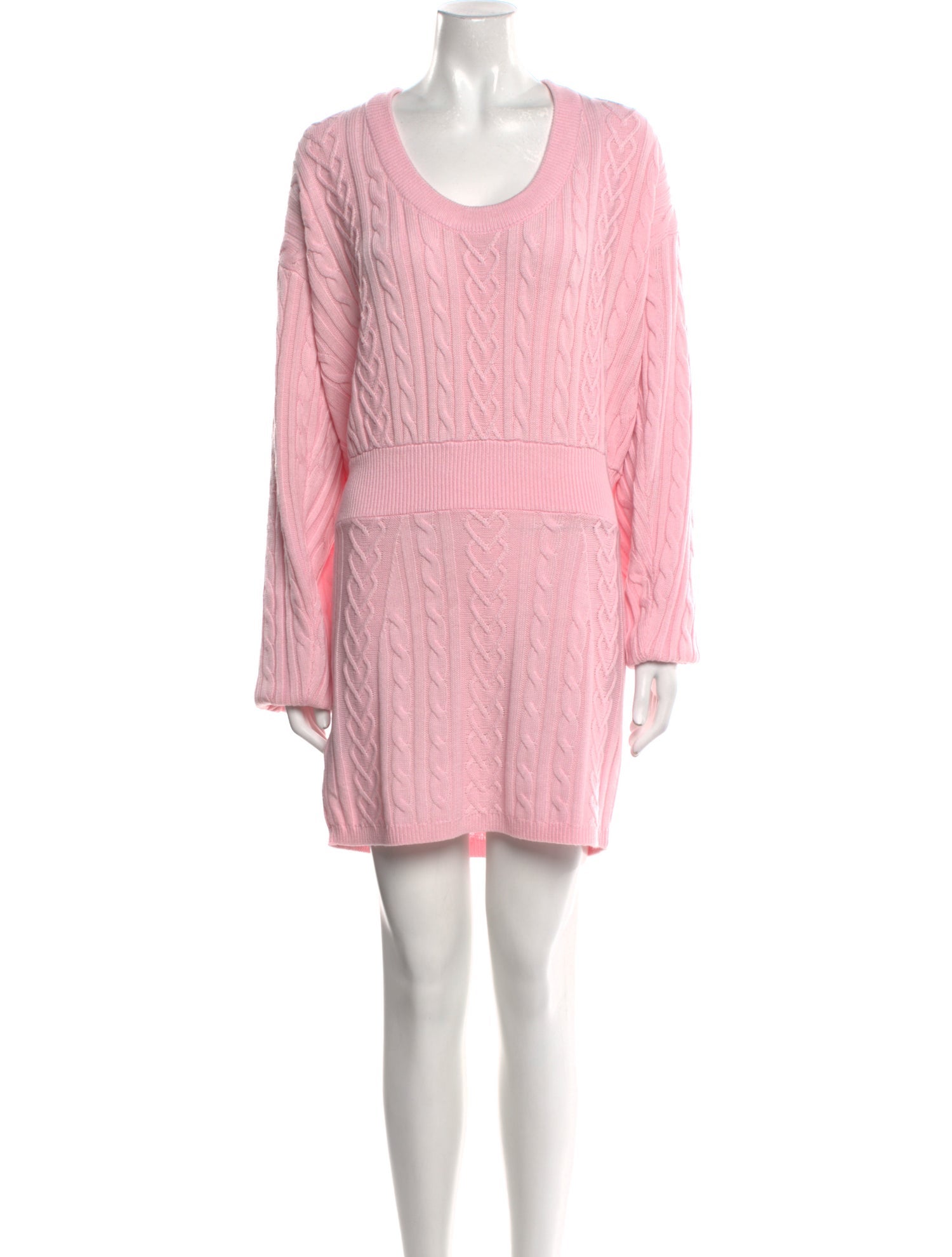 Nana Jacqueline Scoop Neck Knee-Length Dress