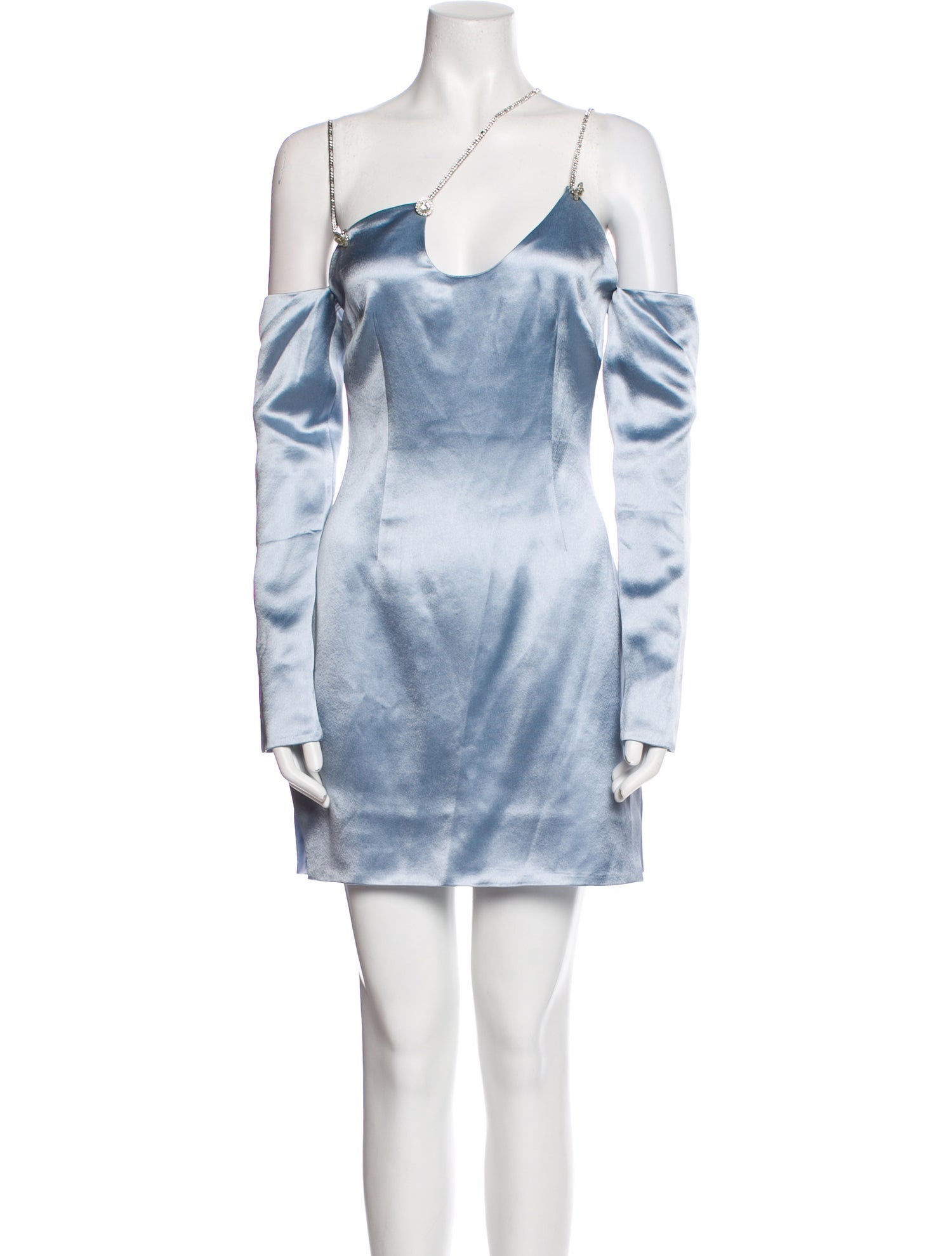 Nana Jacqueline Asymmetrical Mini Dress