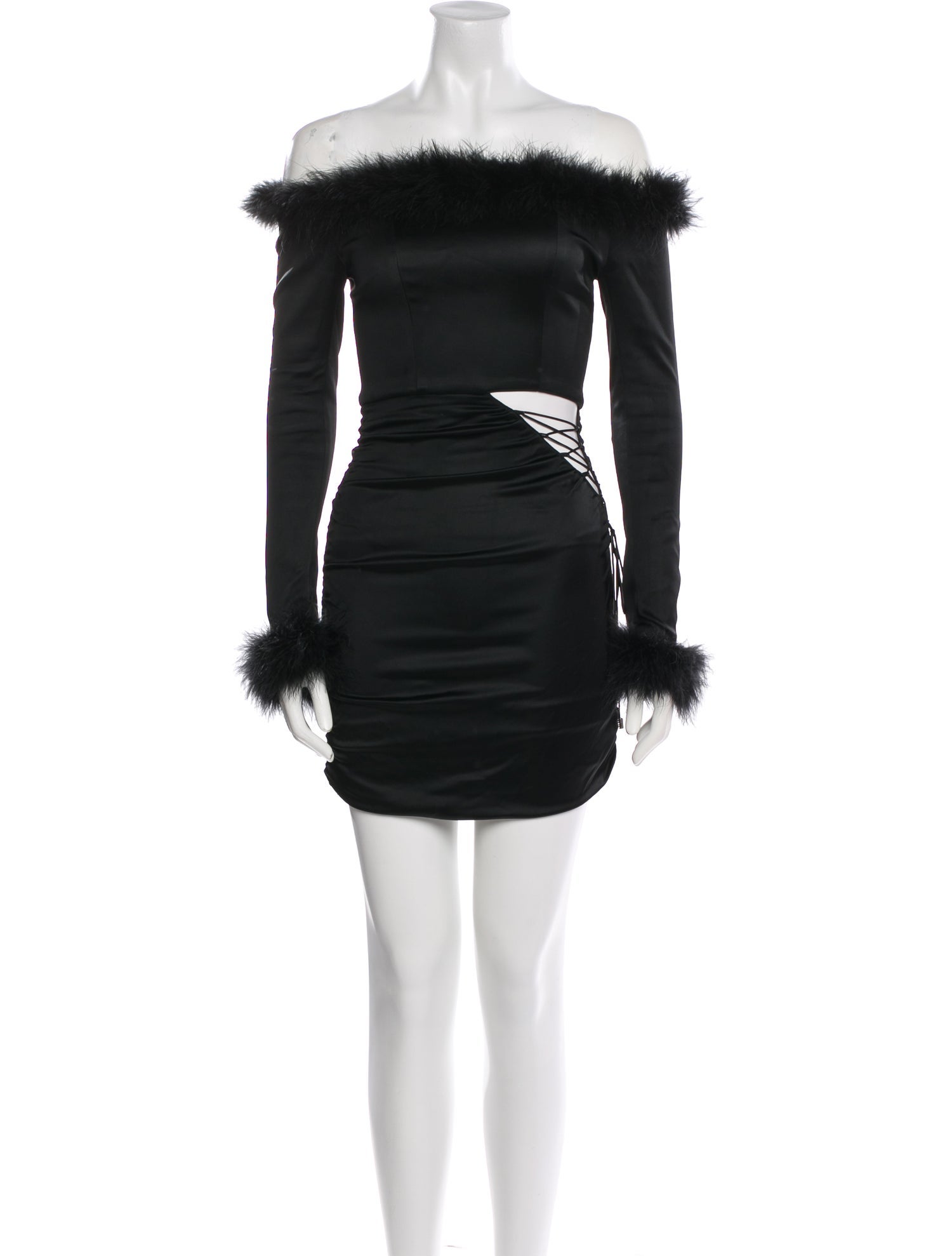 Nana Jacqueline Off-The-Shoulder Mini Dress