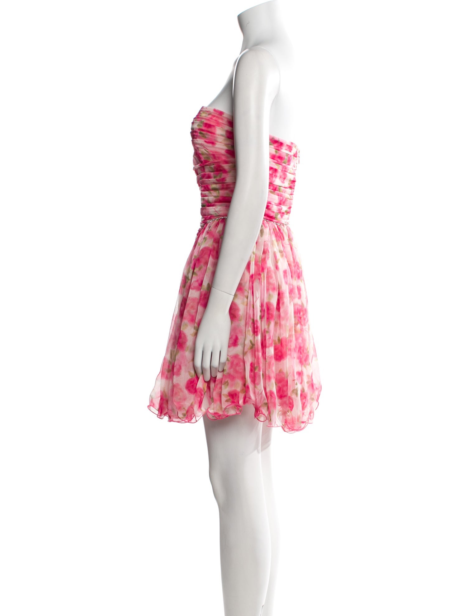 Nana Jacqueline Printed Mini Dress w/ Tags