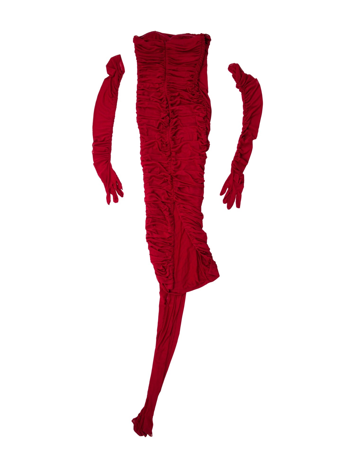 Nana Jacqueline Strapless Midi Length Dress