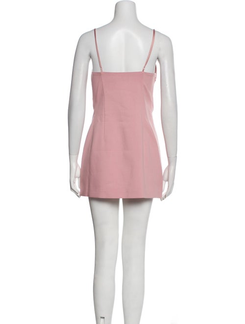 Nana Jacqueline Square Neckline Mini Dress