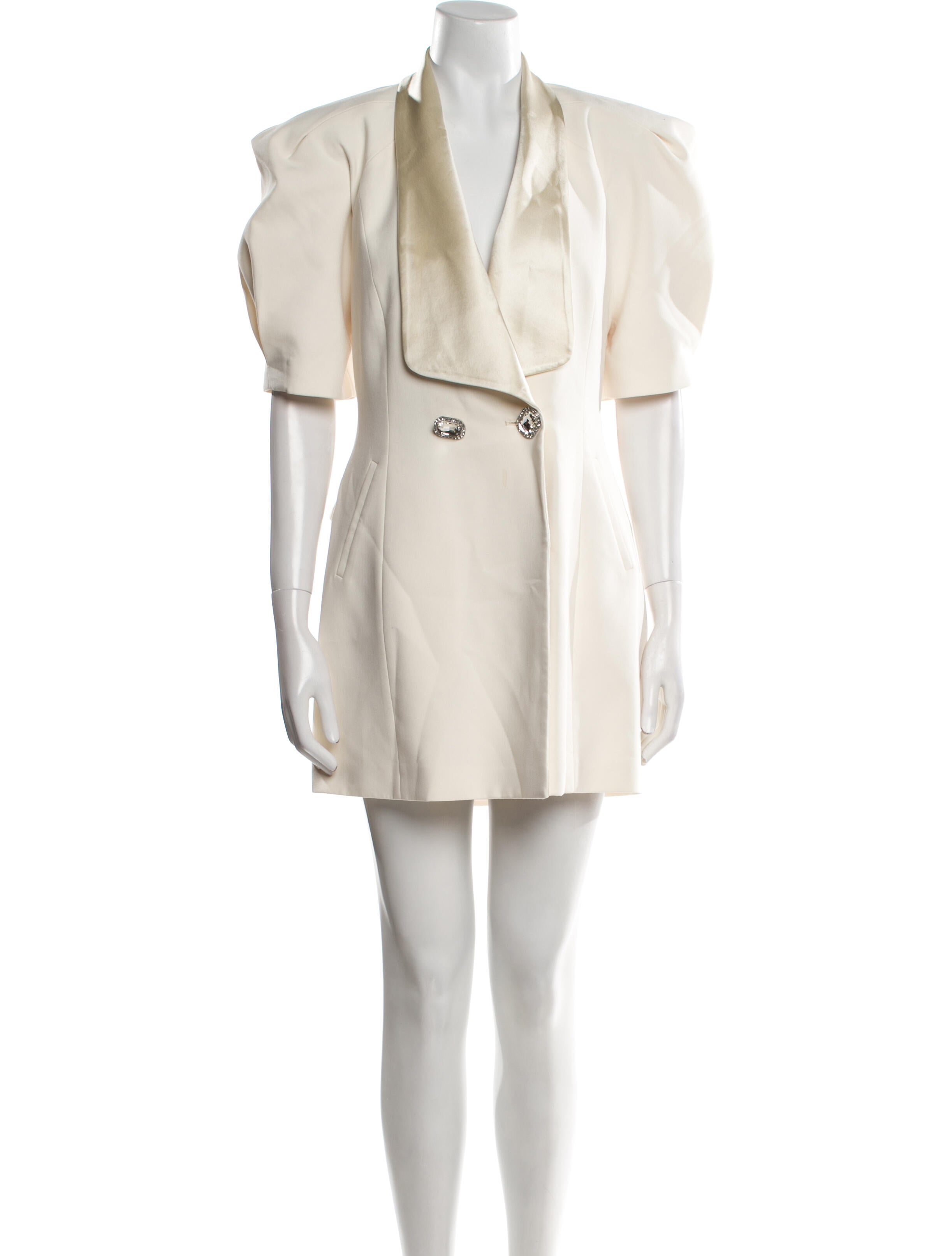 Nana Jacqueline V-Neck Mini Dress