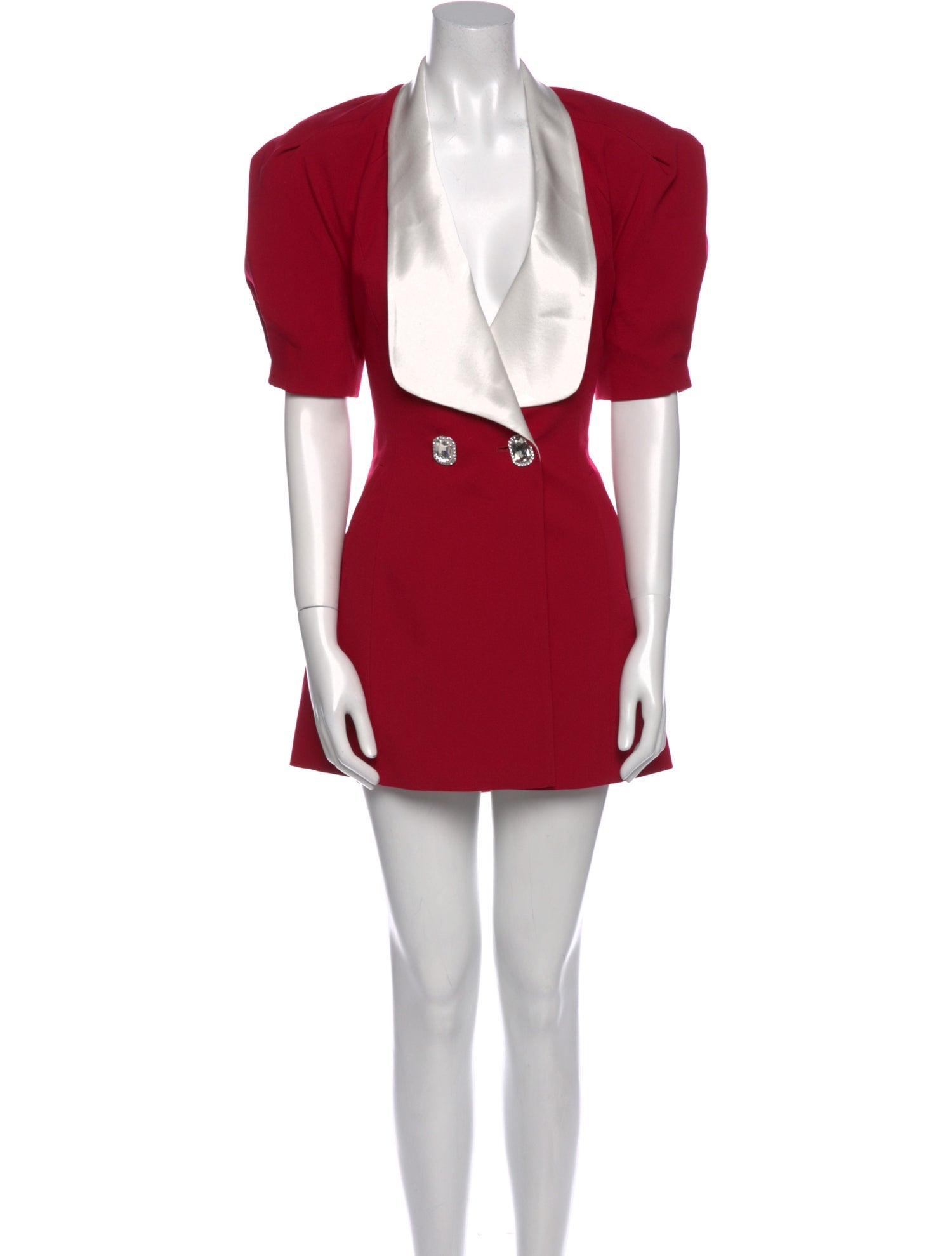 Nana Jacqueline V-Neck Mini Dress