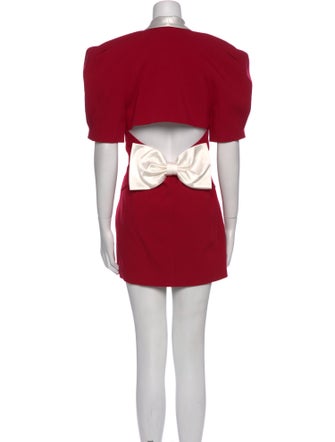 Nana Jacqueline V-Neck Mini Dress