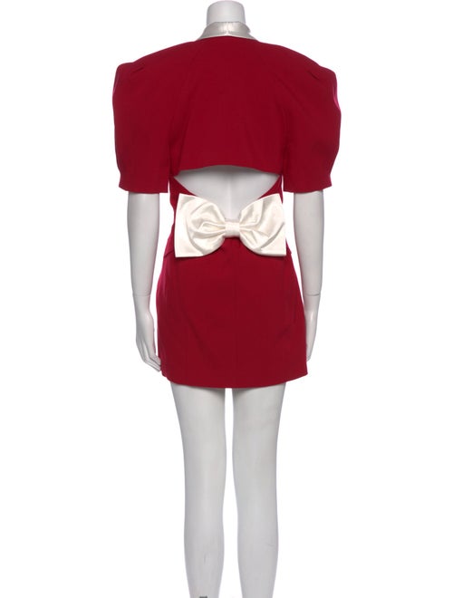 Nana Jacqueline V-Neck Mini Dress