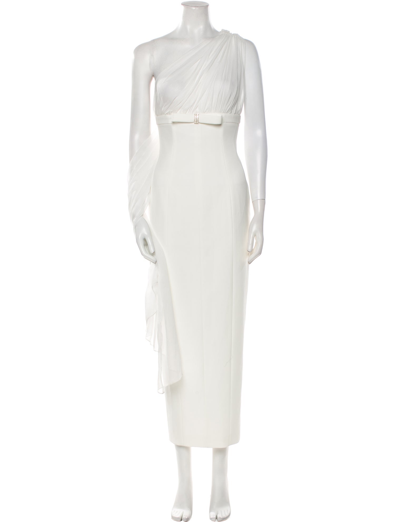 Nana Jacqueline One-Shoulder Long Dress