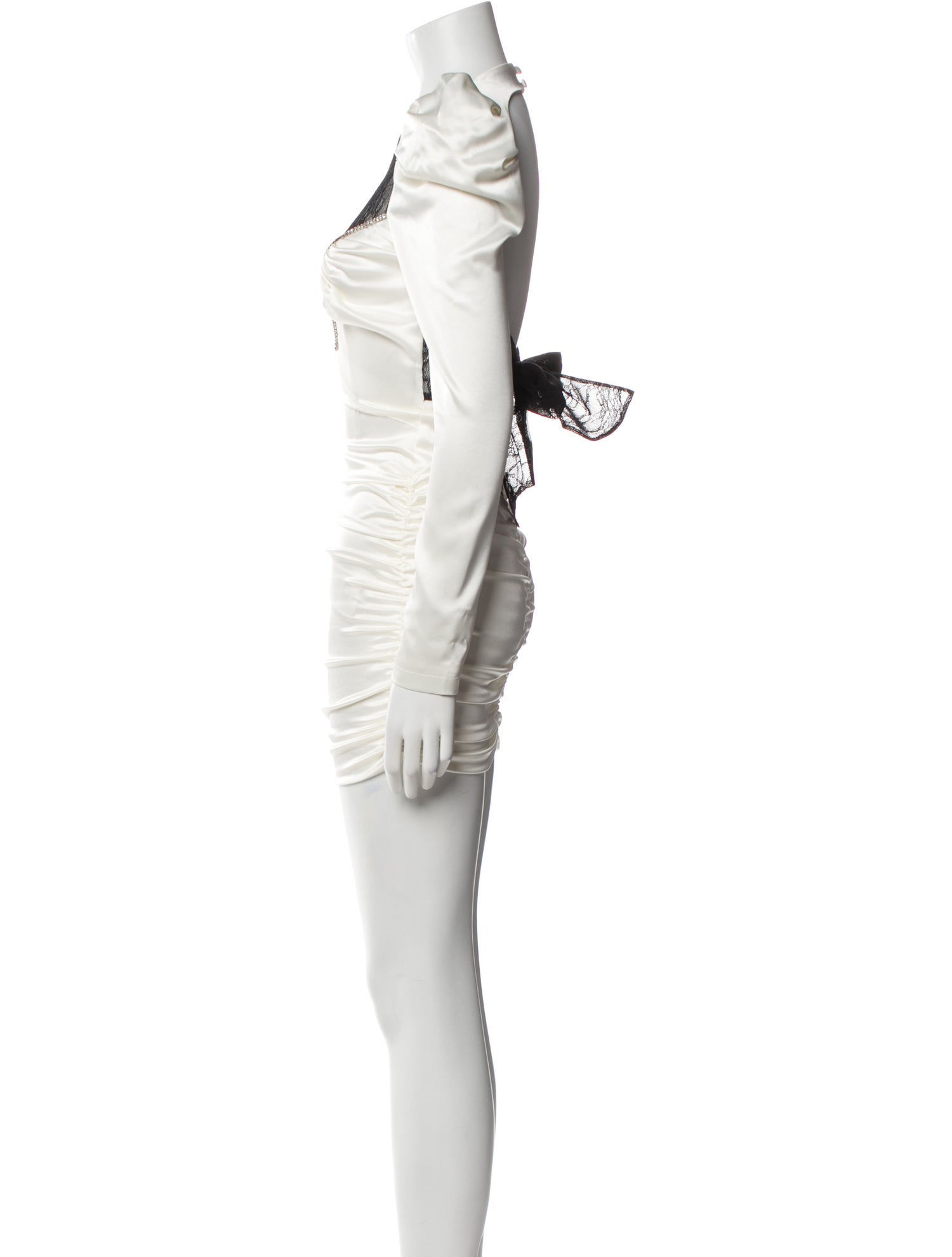 Nana Jacqueline Crew Neck Mini Dress