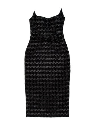 Nana Jacqueline Striped Knee-Length Dress