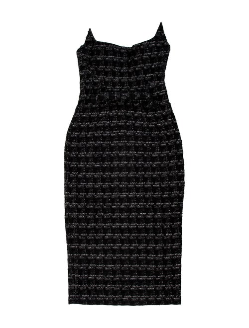 Nana Jacqueline Striped Knee-Length Dress