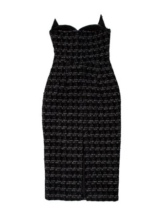 Nana Jacqueline Striped Knee-Length Dress