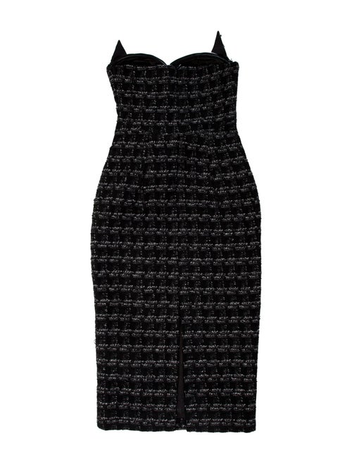 Nana Jacqueline Striped Knee-Length Dress