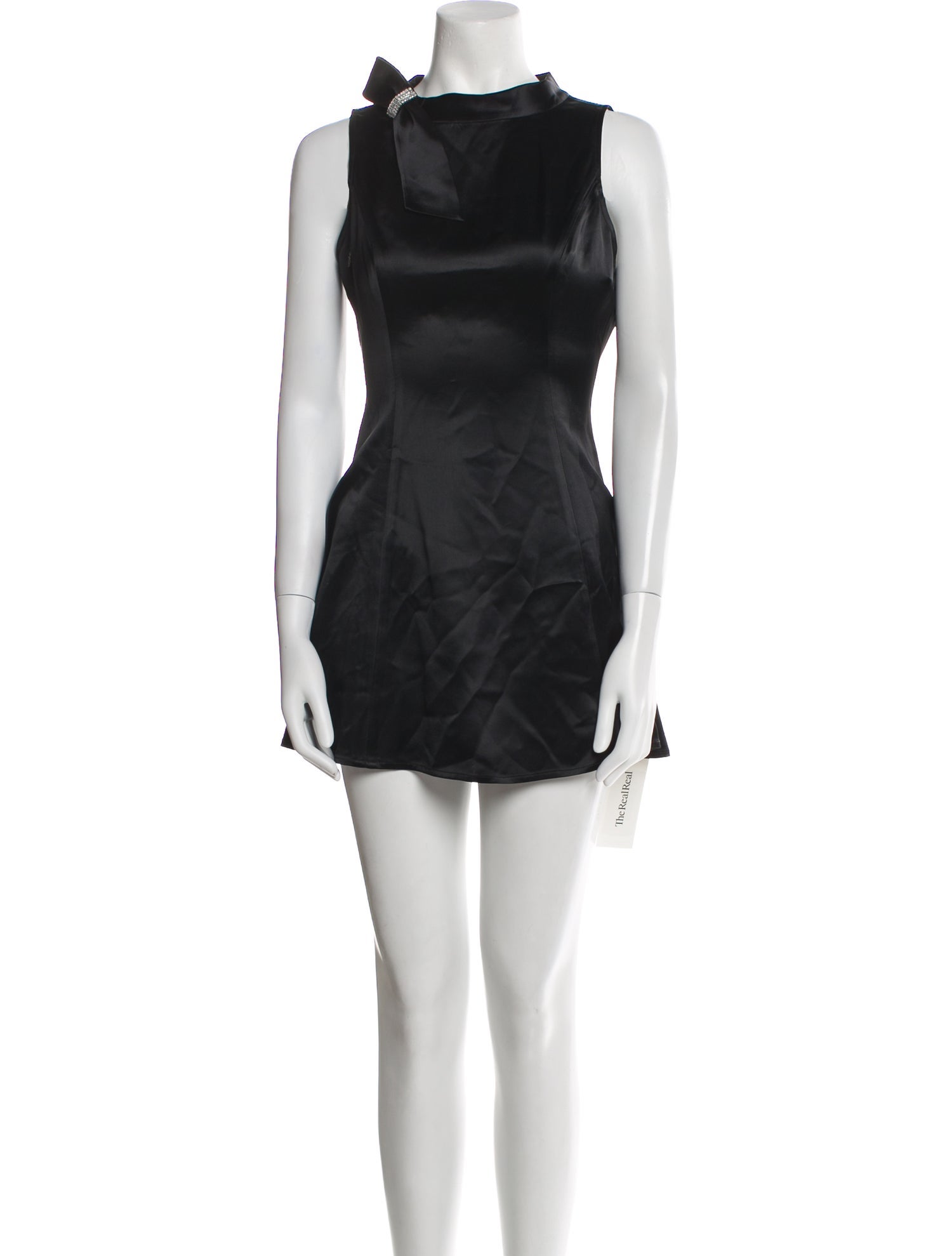 Nana Jacqueline Bateau Neckline Mini Dress w/ Tags