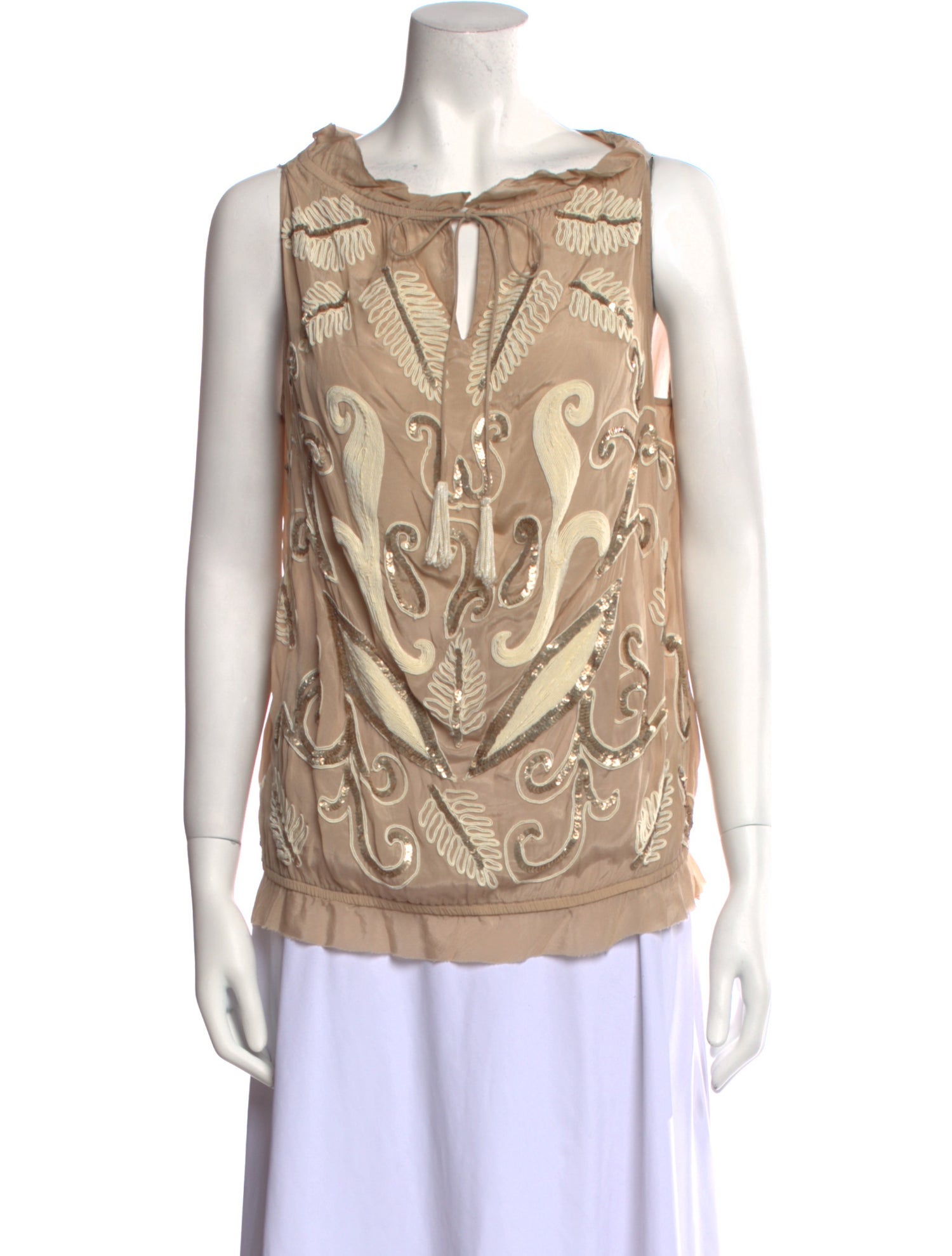 Namrata Joshipura Printed Bateau Neckline Tunic