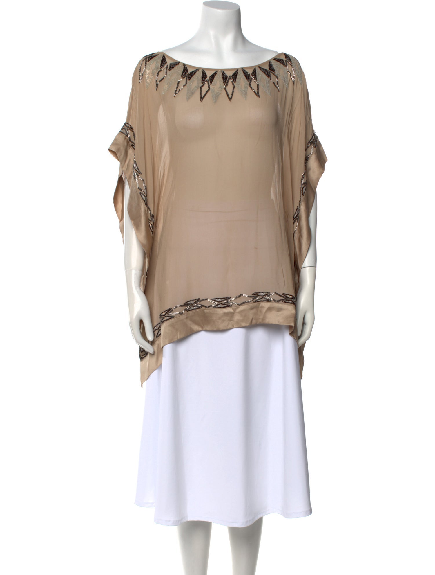 Namrata Joshipura Silk Scoop Neck Tunic