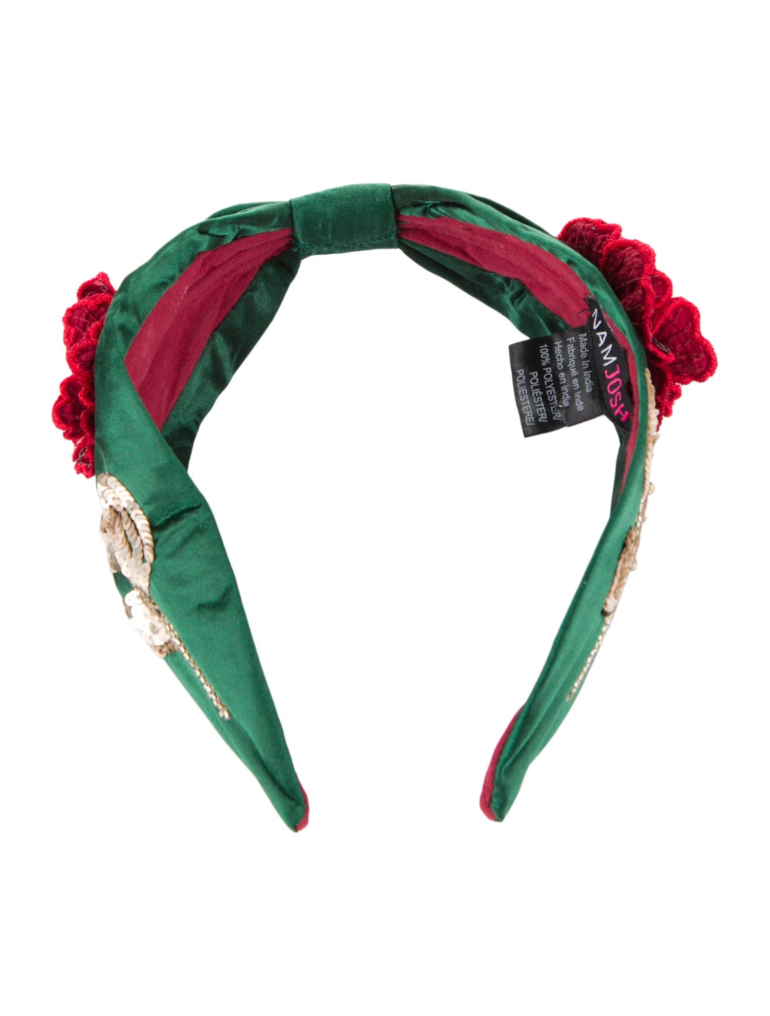 Namrata Joshipura Pleated Sequined Headband