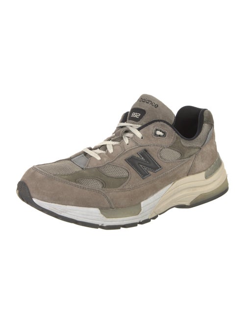 New Balance x JJJJound Suede Printed Sneakers