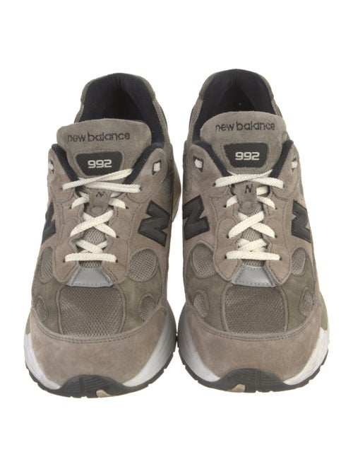 New Balance x JJJJound Suede Printed Sneakers