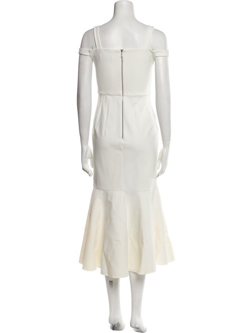 Nicola Finetti Off-The-Shoulder Long Dress