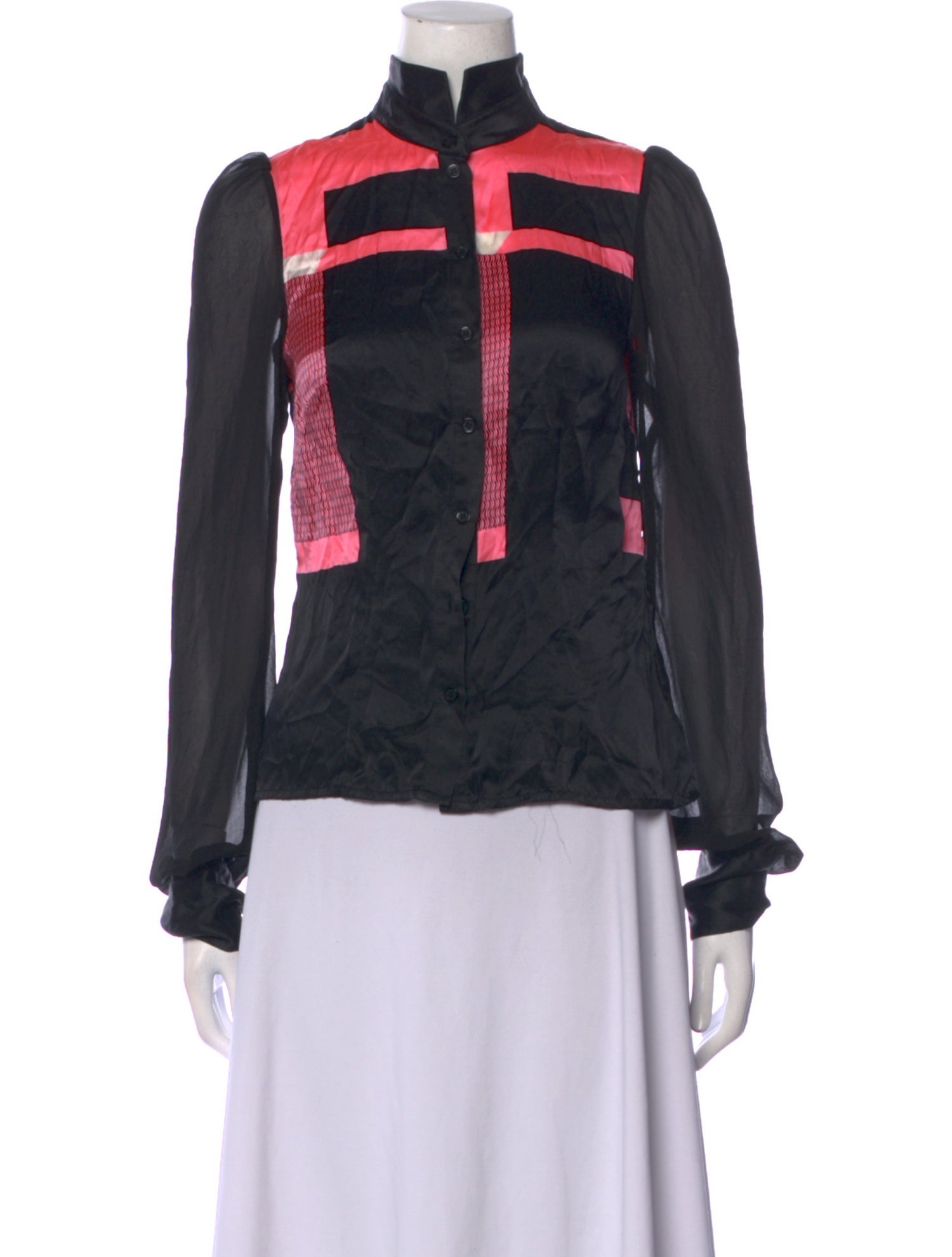 Nicola Finetti Silk Mock Neck Sweatshirt