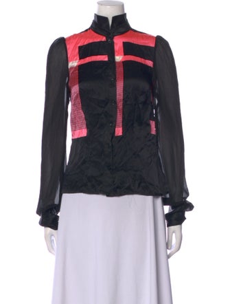 Nicola Finetti Silk Mock Neck Sweatshirt