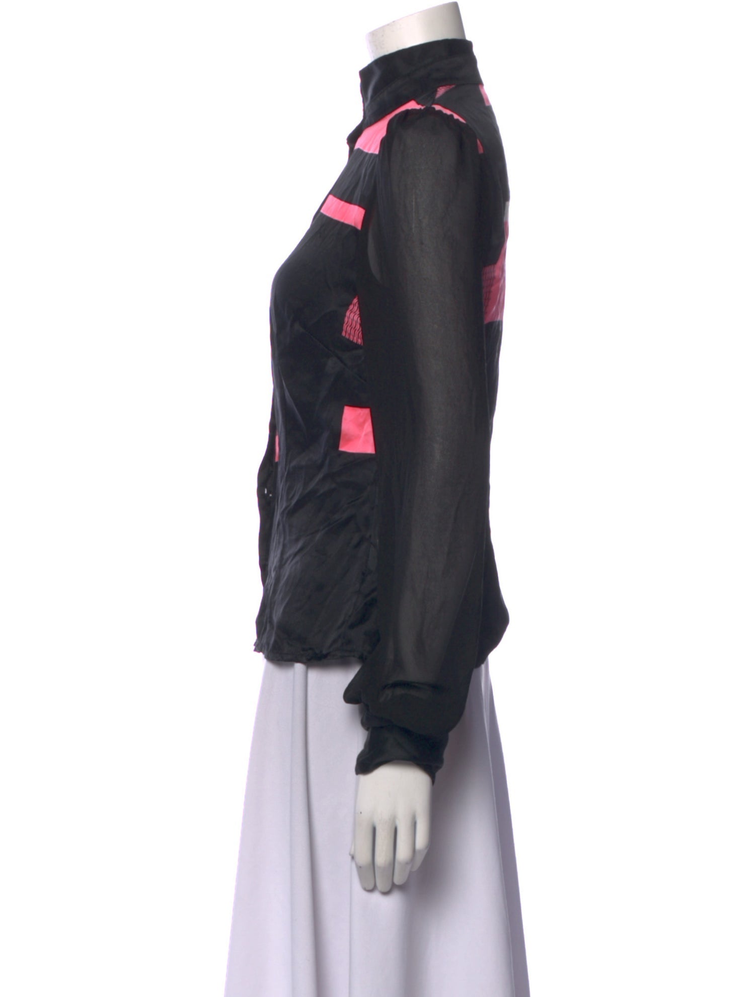 Nicola Finetti Silk Mock Neck Sweatshirt