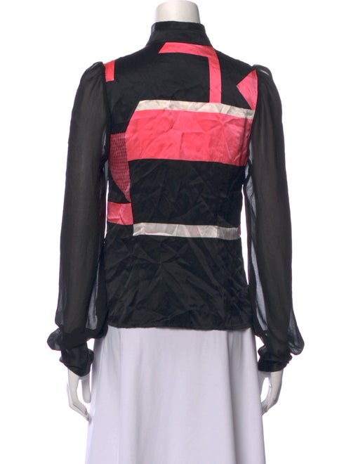 Nicola Finetti Silk Mock Neck Sweatshirt