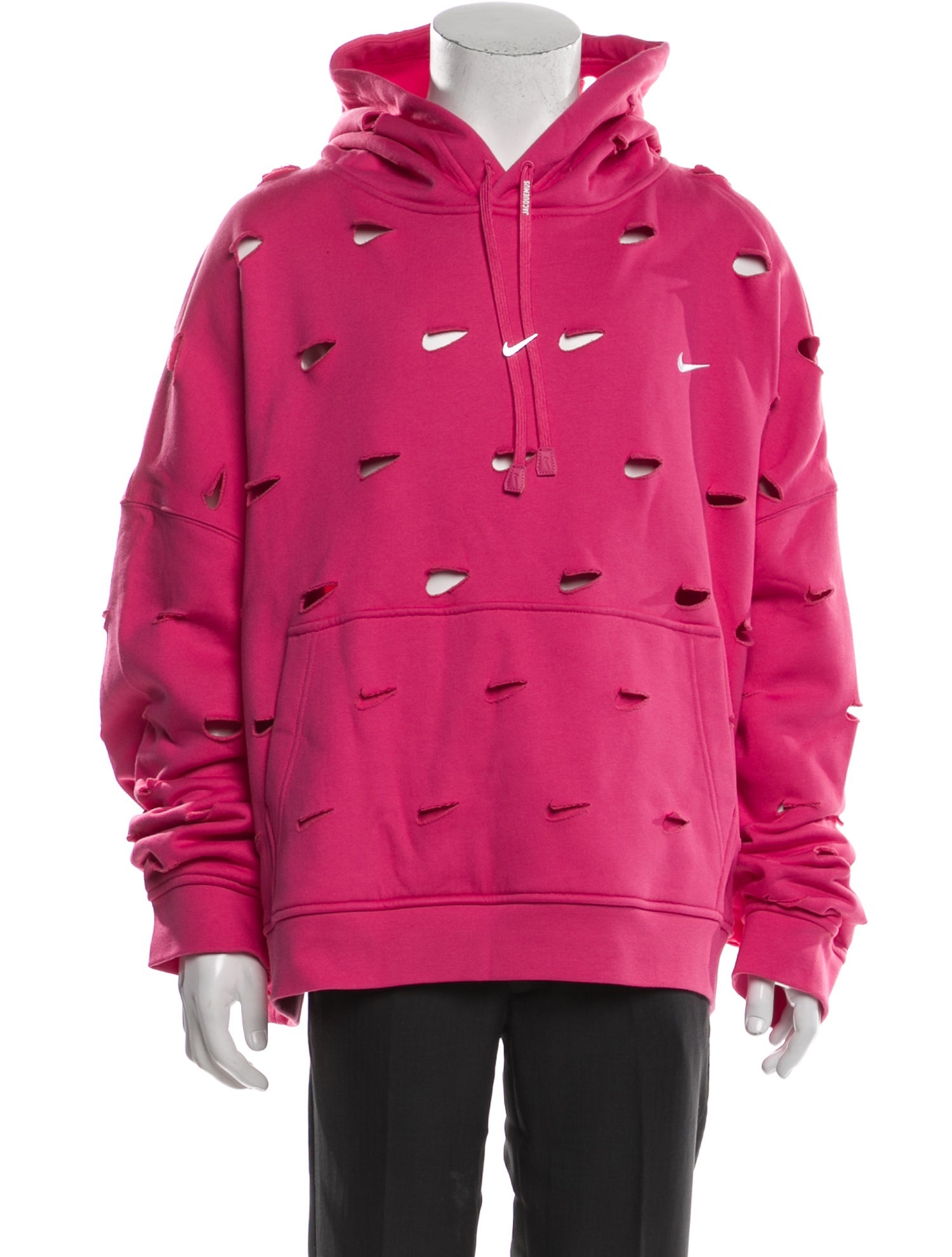 nike sweatshirt with checks all over