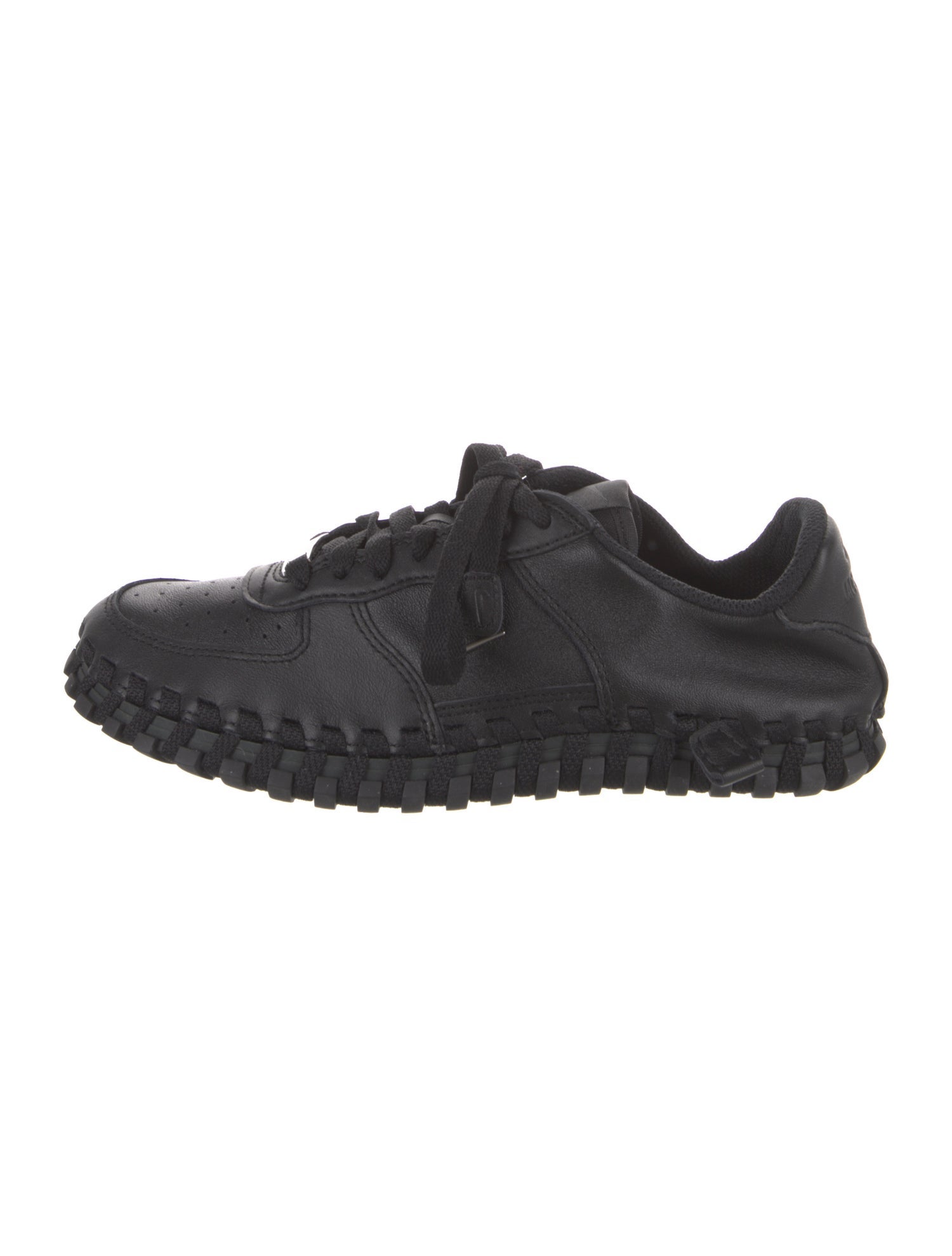 Nike x Jacquemus J Force 1 Low LX 'Black' Sneakers - Black