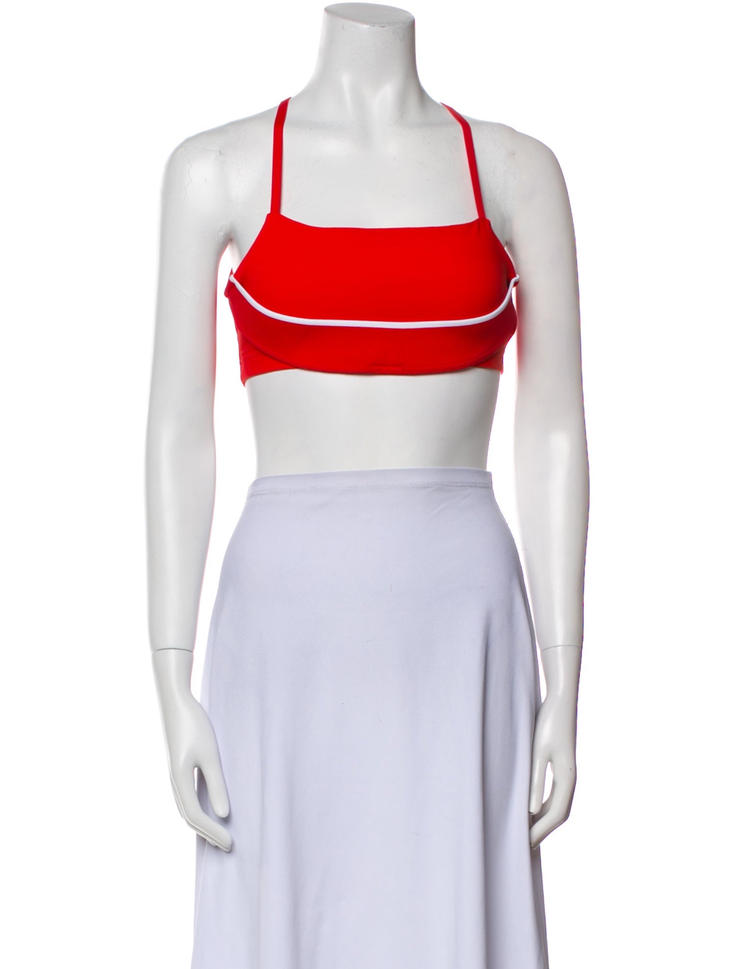 Nike x Jacquemus Nylon Square Neckline Crop Top