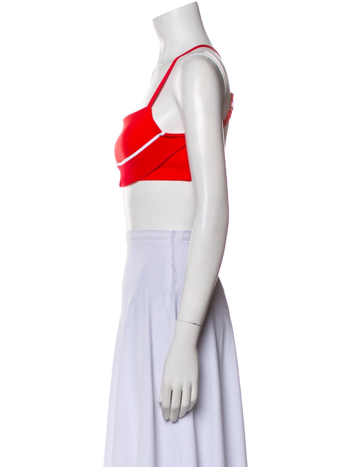 Nike x Jacquemus Nylon Square Neckline Crop Top