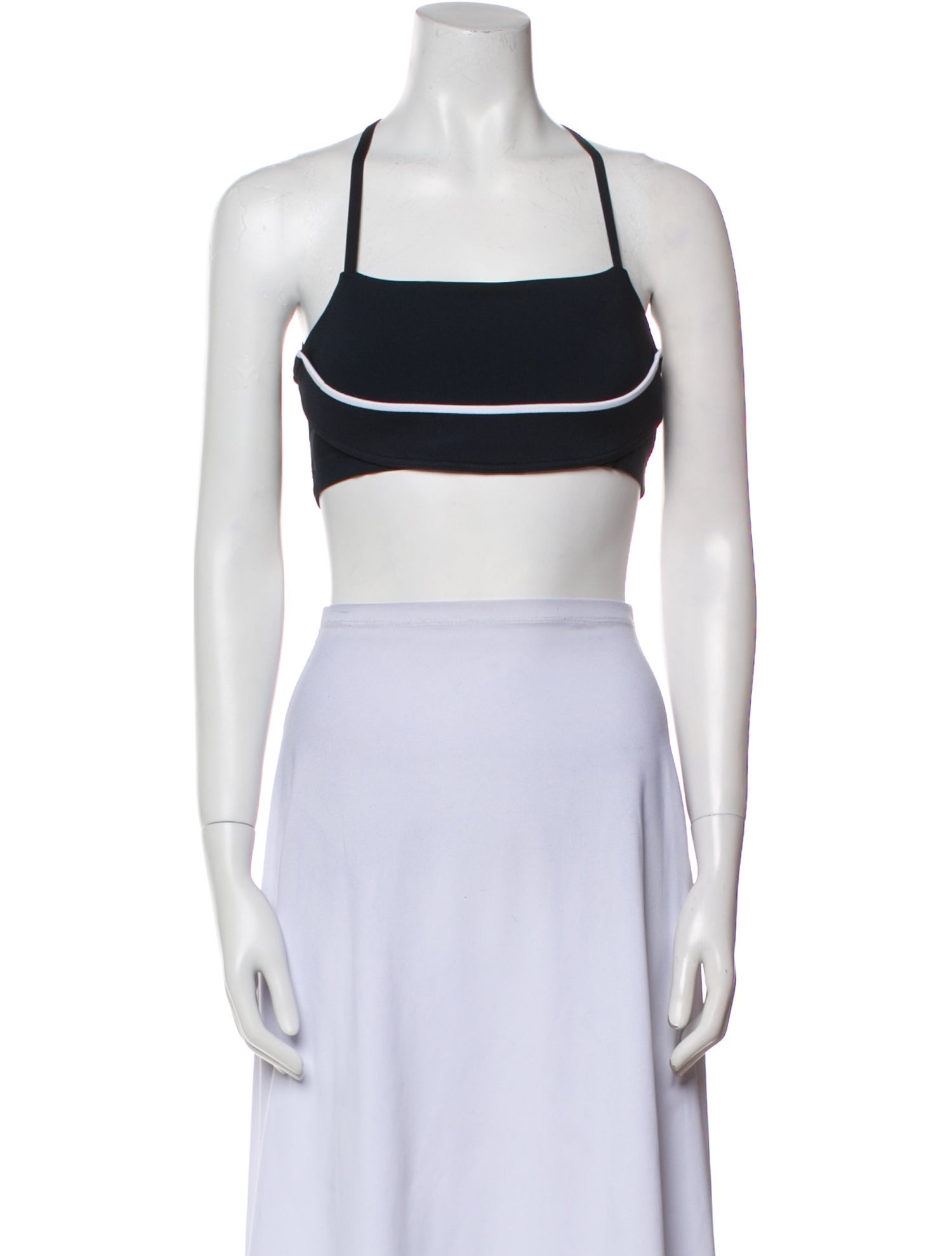 Nike x Jacquemus Nylon Square Neckline Crop Top