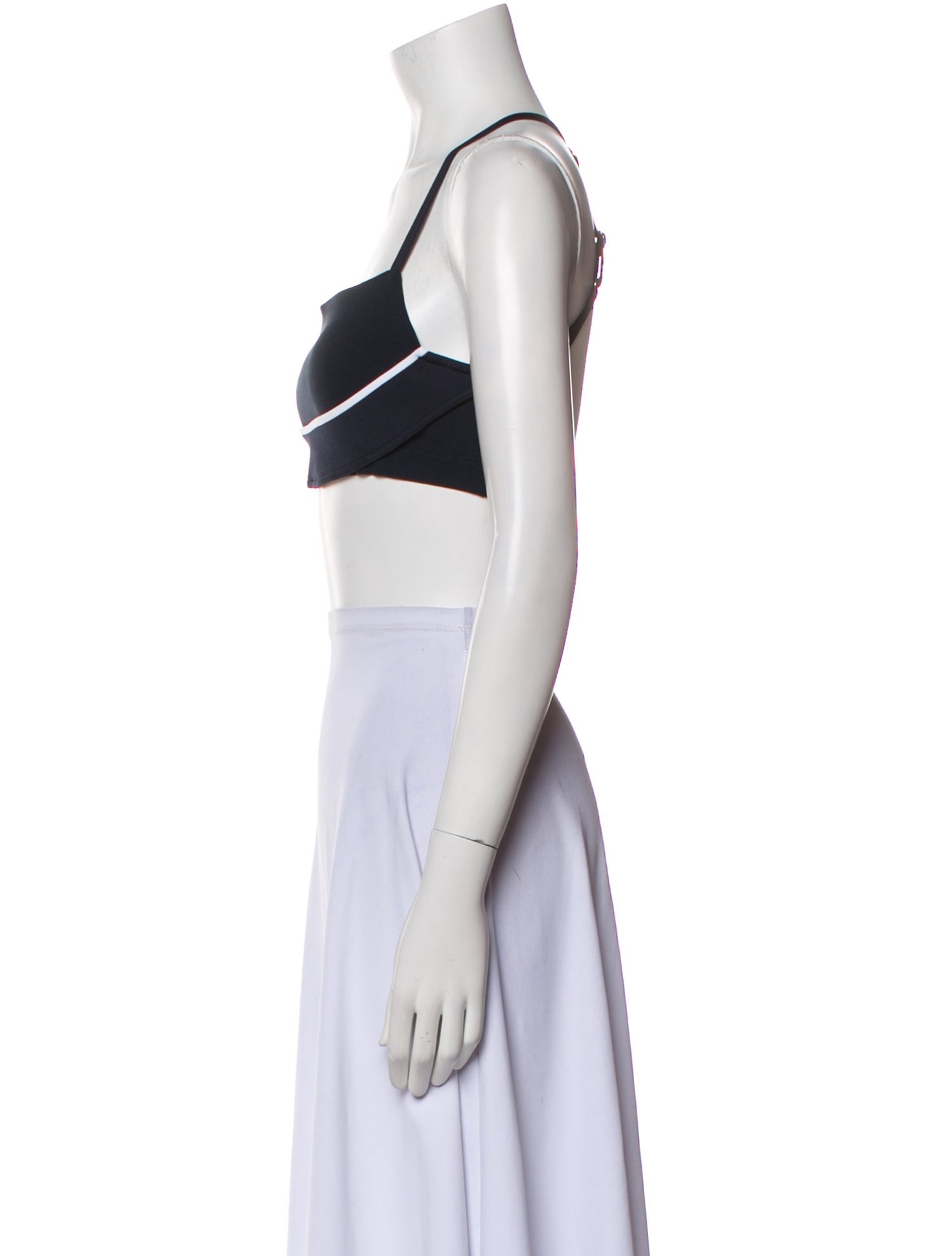 Nike x Jacquemus Nylon Square Neckline Crop Top