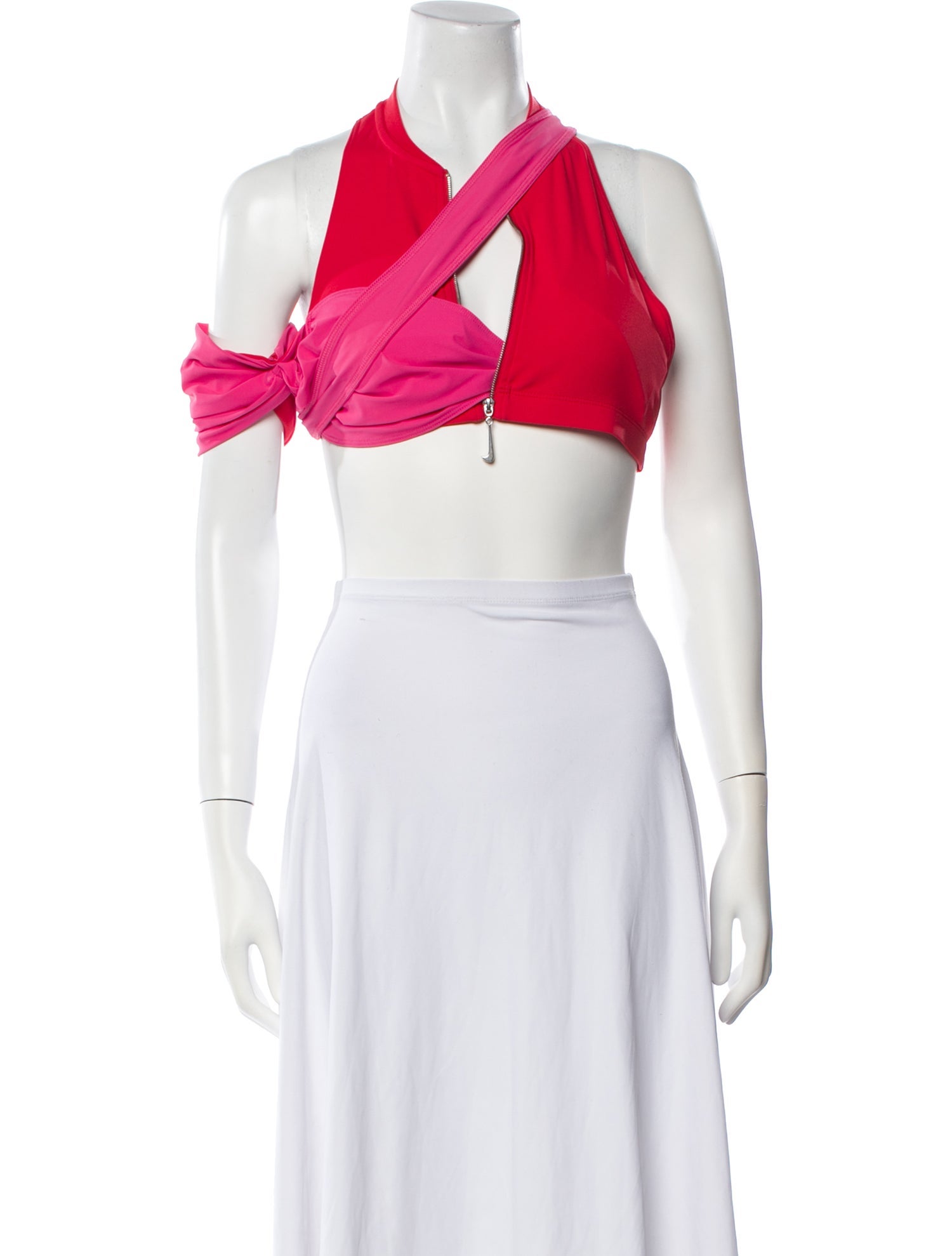 Nike x Jacquemus Le Haut Drape Nylon Crop Top w/ Tags